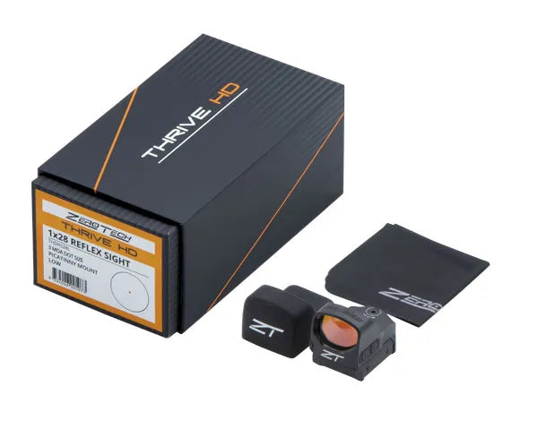 Zero Tech - THRIVE HD RED DOT REFLEX SIGHT 3 MOA W/LOW MOUNT