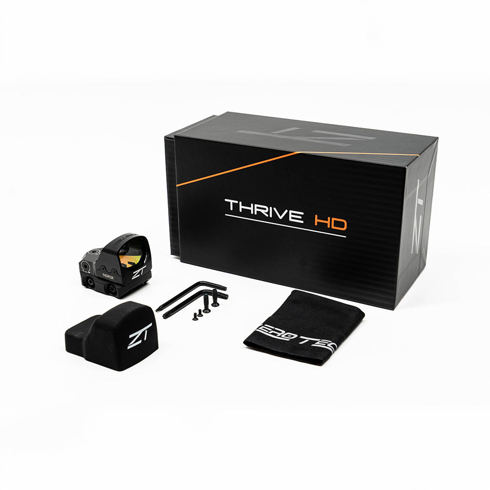 Zero Tech -  Thrive HD Green Dot Reflex Sight 3 MOA with Low Mount