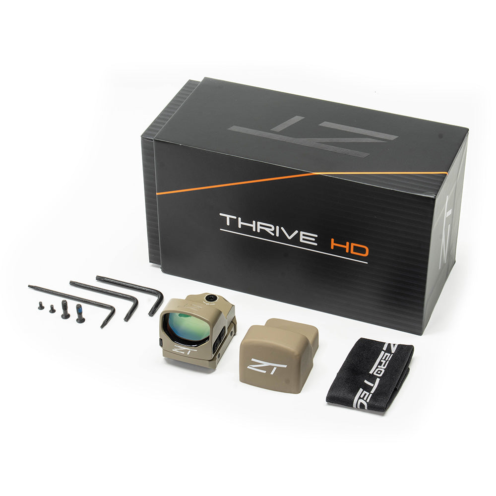 Zero Tech -  Thrive HD Reflex Sight Multi Reticle Low Mount