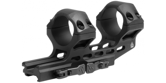 UTG® Accu-Sync® 30mm QR Picatinny Cantilever Mount, 34mm Offset, High Profile