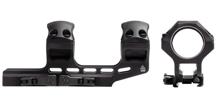 UTG® Accu-Sync® 30mm QR Picatinny Cantilever Mount, 34mm Offset, High Profile