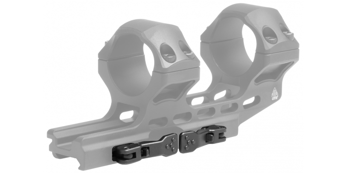 UTG® Accu-Sync® 30mm QR Picatinny Cantilever Mount, 34mm Offset, High Profile