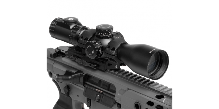 UTG® Accu-Sync® 30mm QR Picatinny Cantilever Mount, 34mm Offset, High Profile