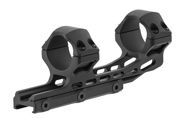 UTG® ACCU-SYNC® 30mm Picatinny Cantilever Mount, 50mm Offset, High Profile, Black