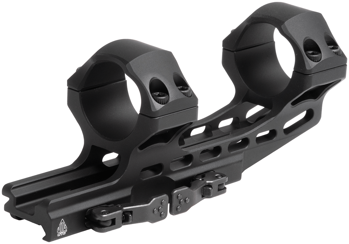UTG® ACCU-SYNC® 30mm QR Picatinny Cantilever Mount, 50mm Offset, High Profile