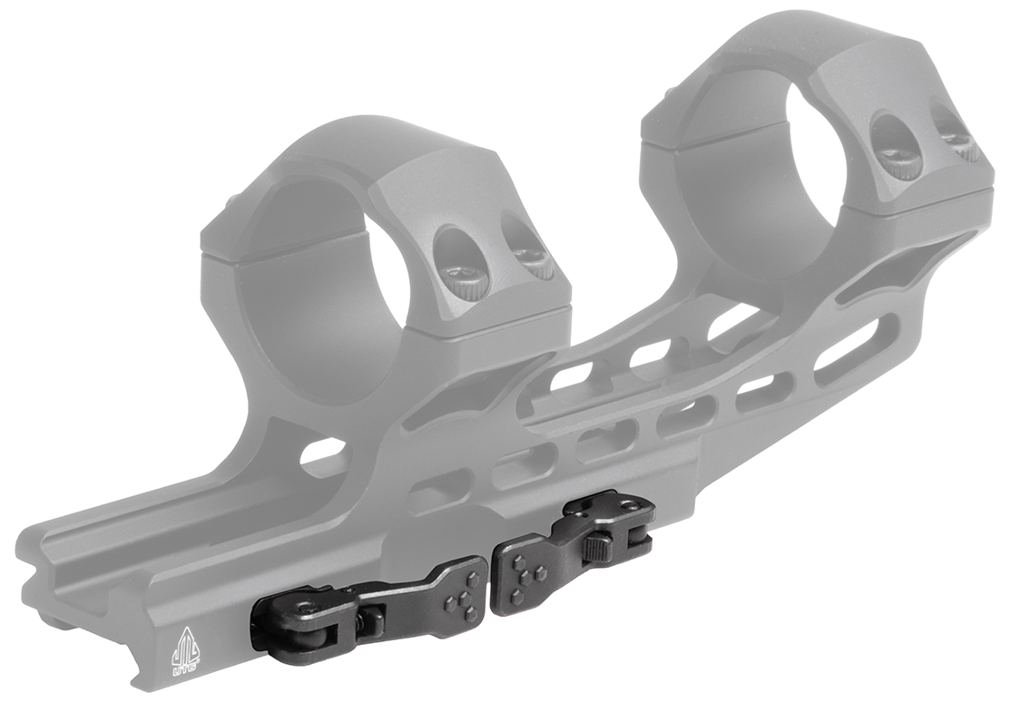 UTG® ACCU-SYNC® 30mm QR Picatinny Cantilever Mount, 50mm Offset, High Profile