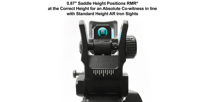 UTG® Absolute Co-witness Mount, for RMR® Footprint, Picatinny